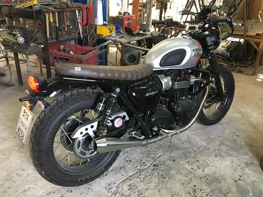 KM-TRE-022 Triumph Domi Exhaust