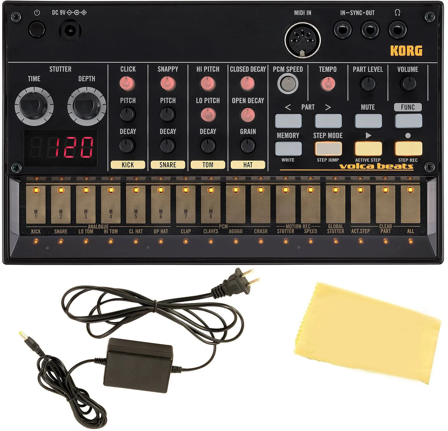 Korg Volca Beats Analogue Rhythm Machine