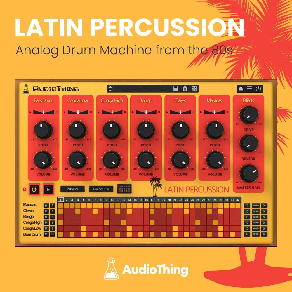 Latin Percussion - Analog Drum Machine