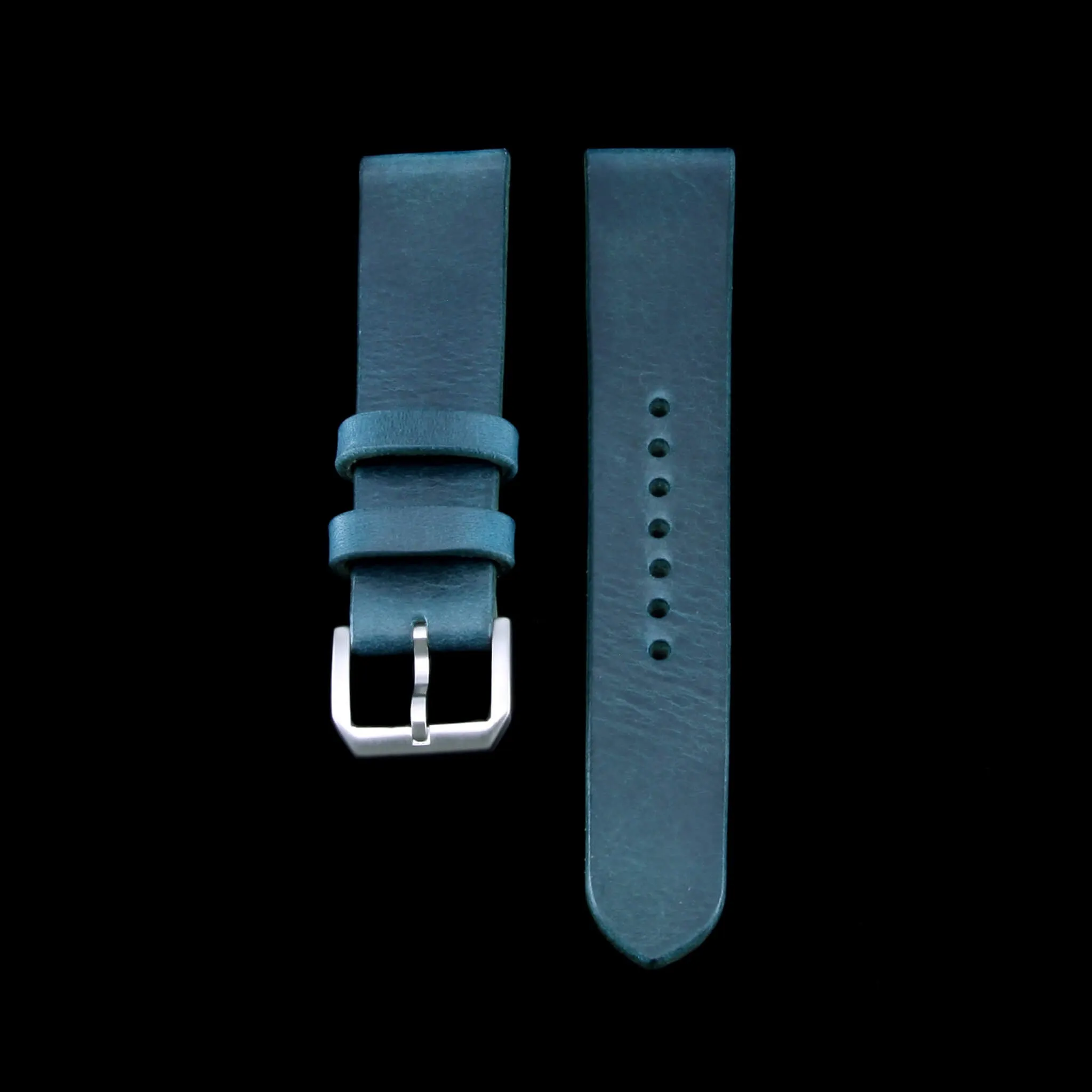 Leather Watch Strap, Military 106 | Stitch-less