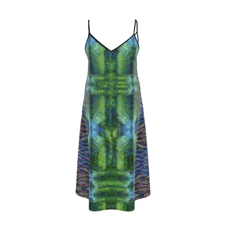 Long Slip Dress (Her/Muliebris)(Grail Hearth Core Blue Logo@Alchemic) RJSTH@Fabric#11 RJSTHW2023 RJS