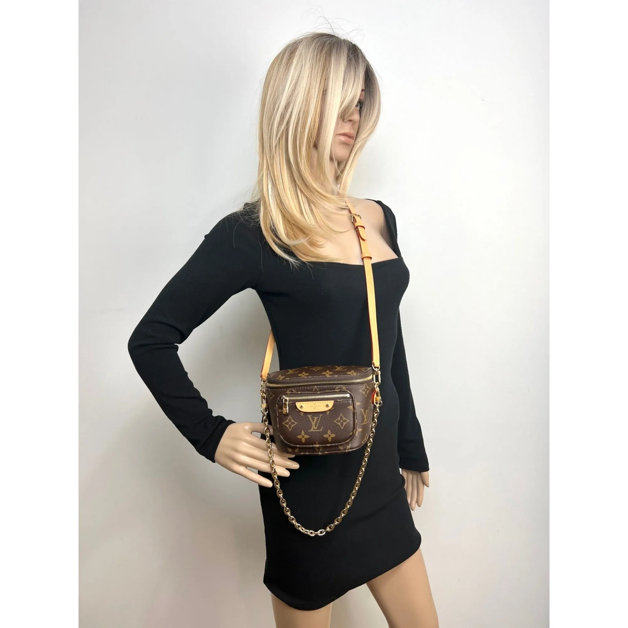 LOUIS VUITTON Mini Bumbag Monogram Belt Bag