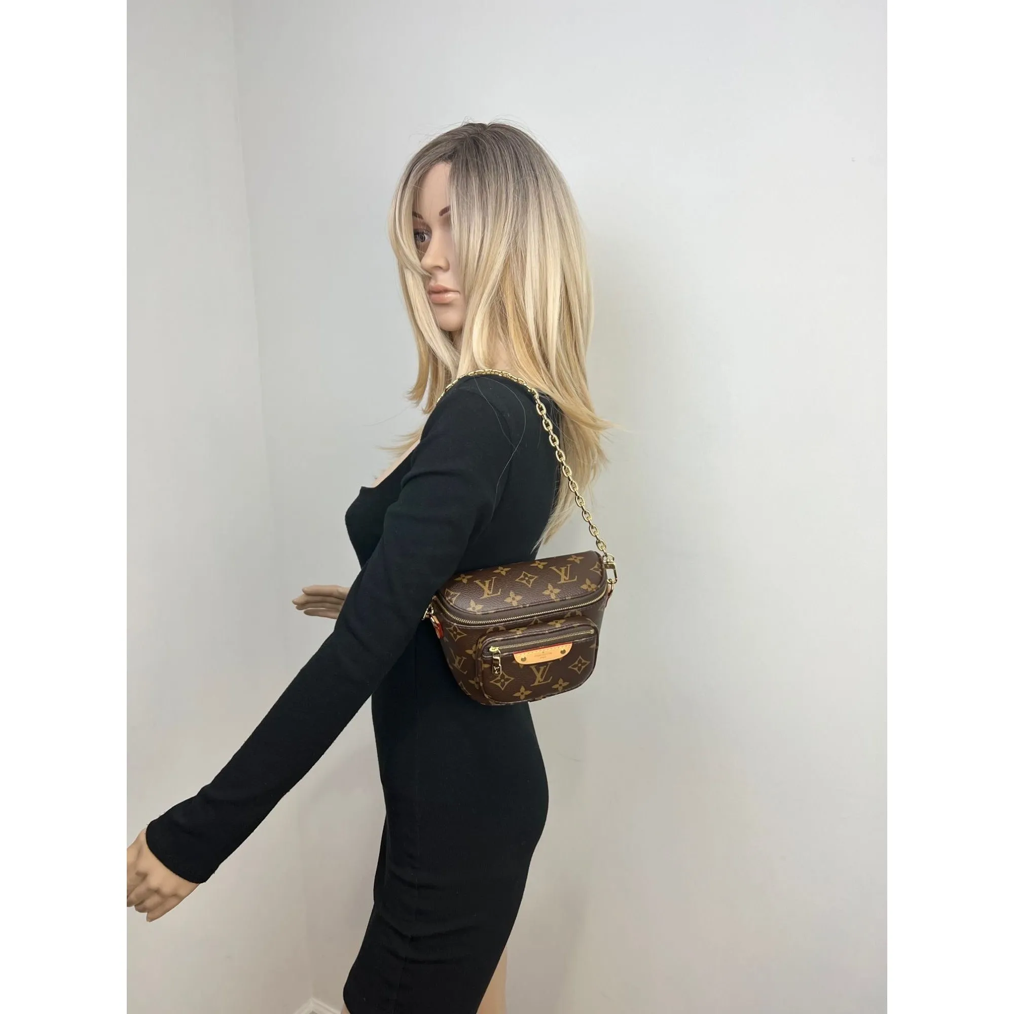 LOUIS VUITTON Mini Bumbag Monogram Belt Bag