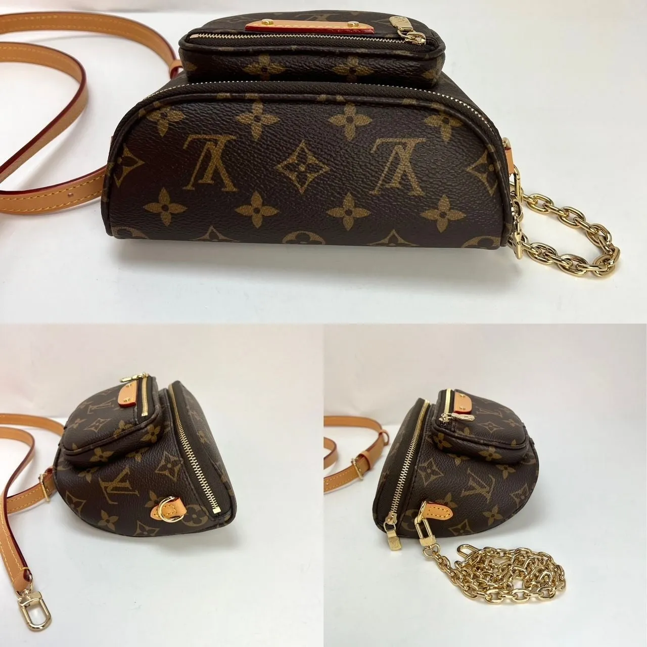 LOUIS VUITTON Mini Bumbag Monogram Belt Bag