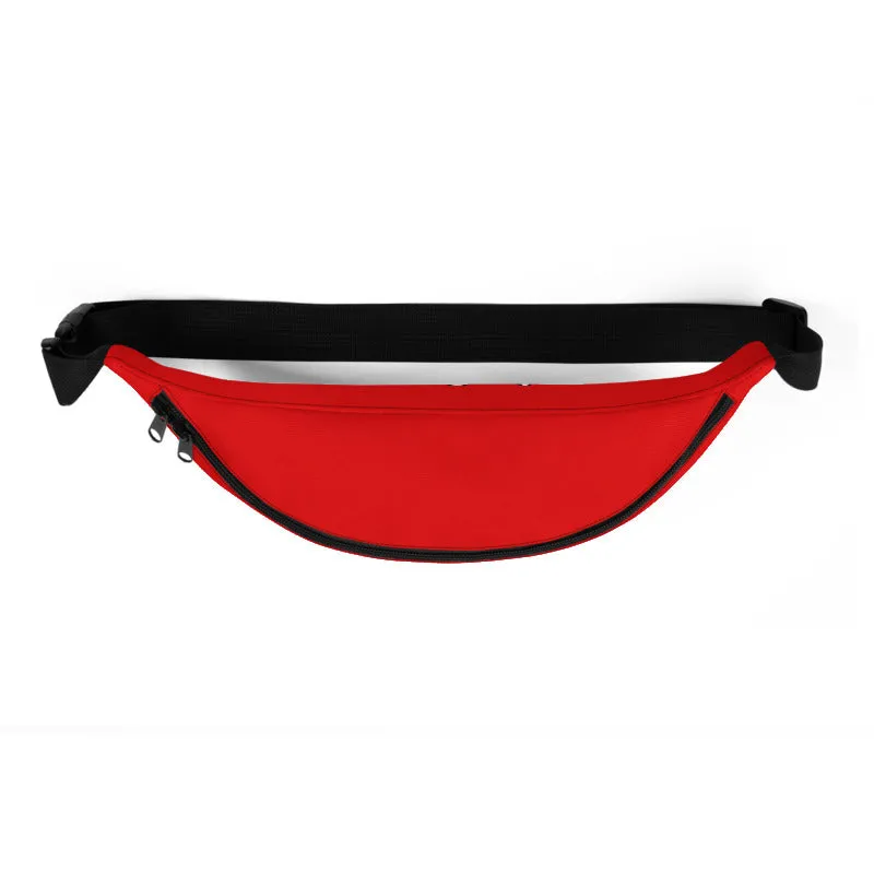 Luke "Perfect Gentleman" Unisex (Men/Women) Red Fanny Pack