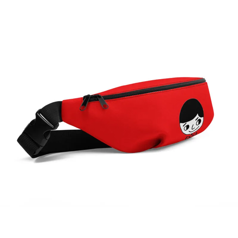 Luke "Perfect Gentleman" Unisex (Men/Women) Red Fanny Pack