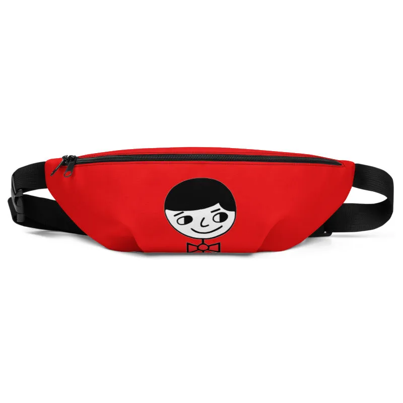 Luke "Perfect Gentleman" Unisex (Men/Women) Red Fanny Pack