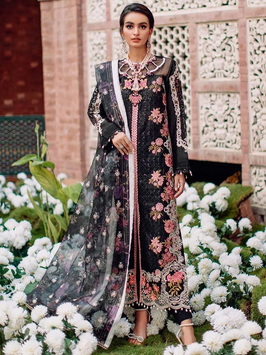 Luxury Edit Winter '22 D#7B | RajBari Fall/Winter Unstitched Luxury Collection 2022 | Unstitched Embroidered Chikankari Suits