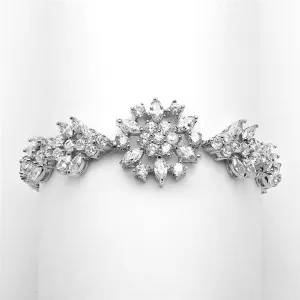 Marquis Cluster  Bracelet