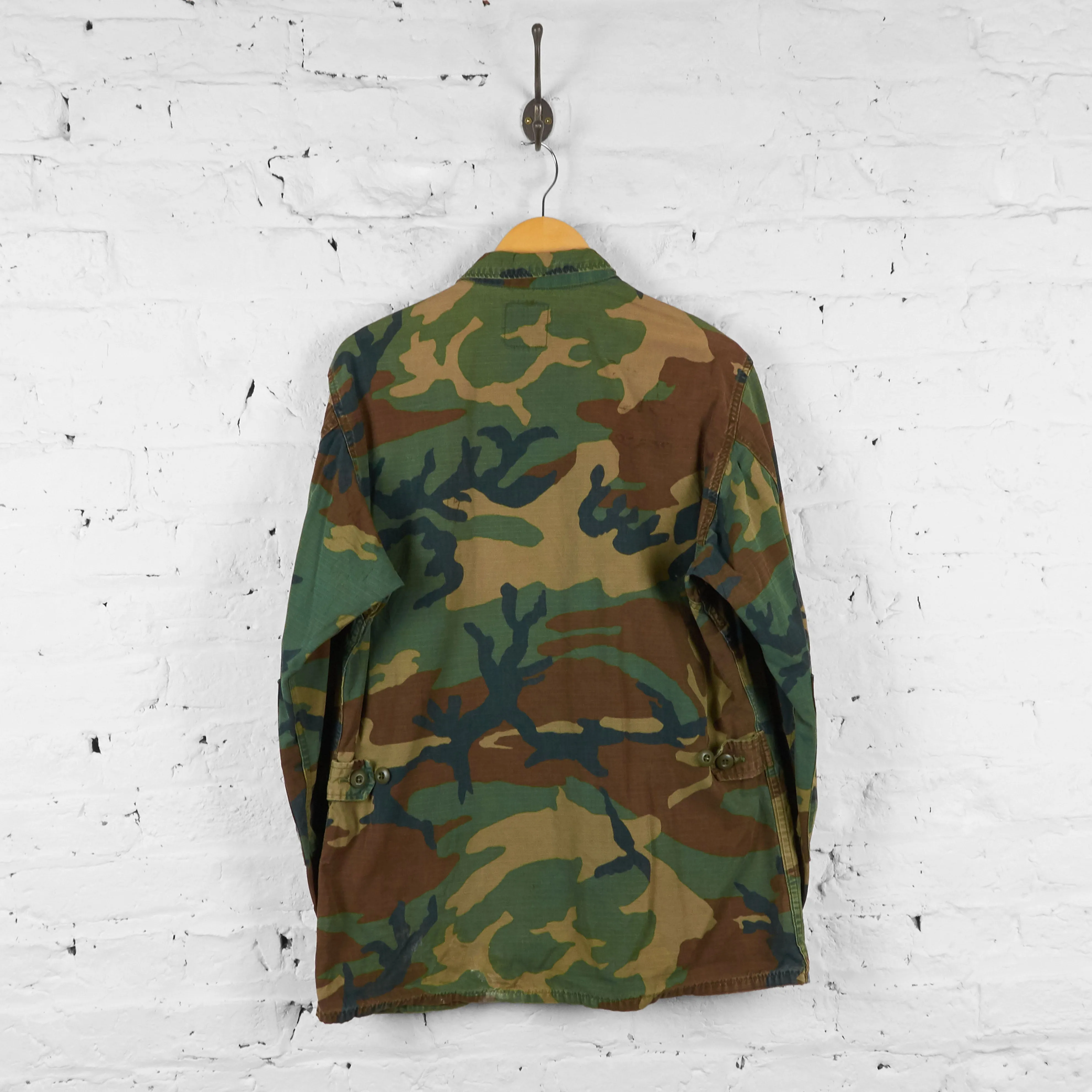 Military Camouflage Over Shirt - Green - L