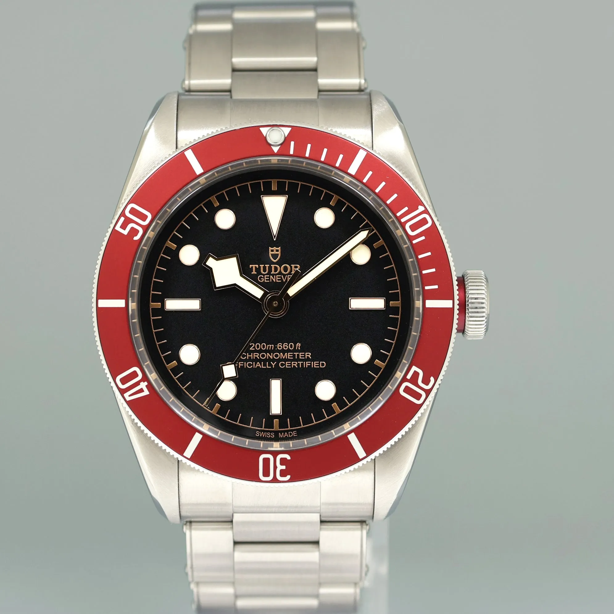 MINT PAPERS Tudor Black Bay 79230R Steel Black 41mm Red Watch