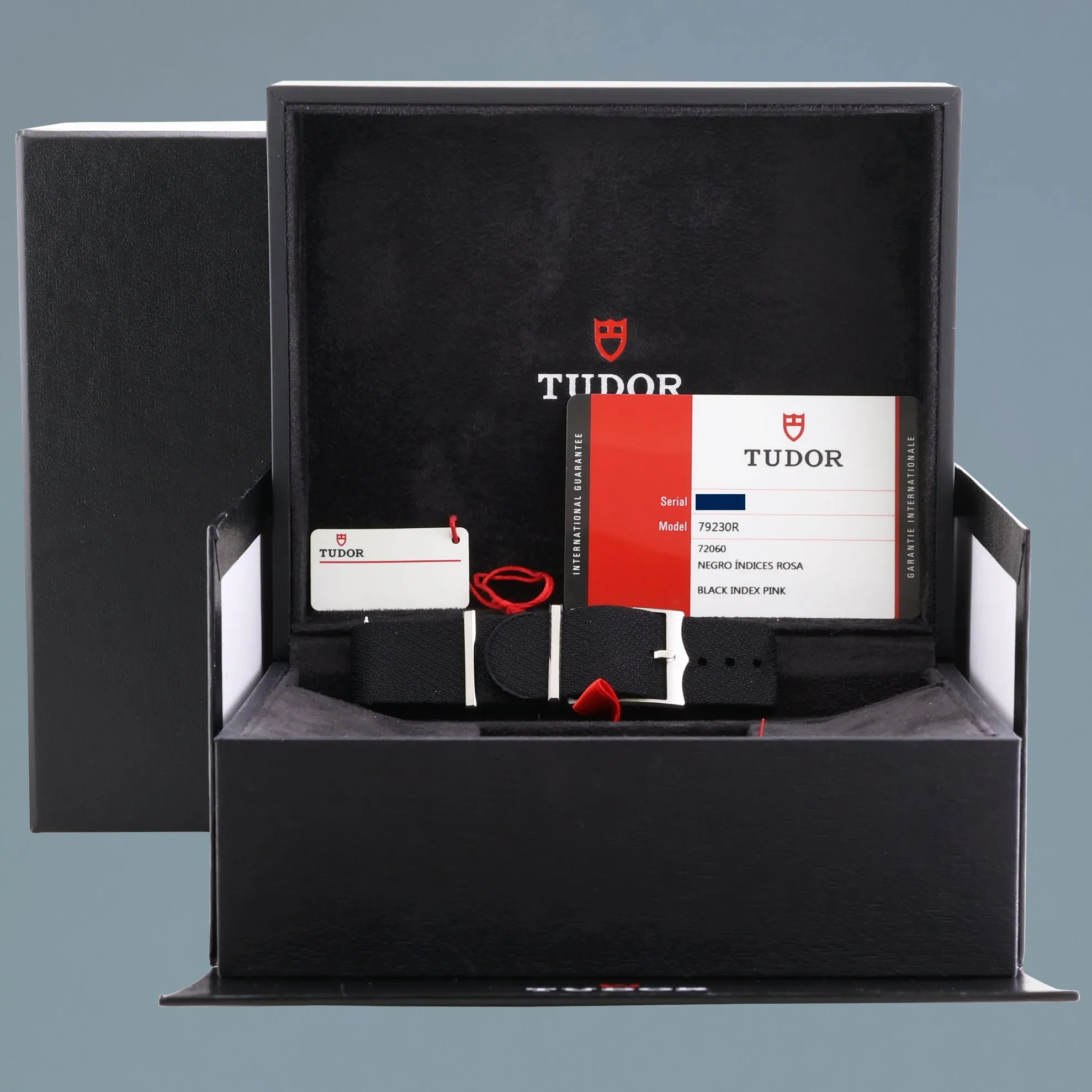 MINT PAPERS Tudor Black Bay 79230R Steel Black 41mm Red Watch
