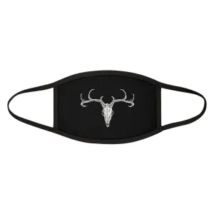 Mixed-Fabric Deer Skull Face Mask