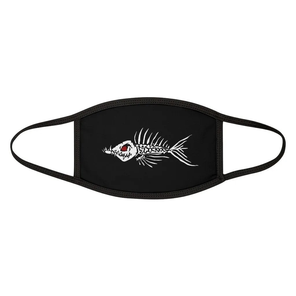 Mixed-Fabric Fish Bone Face Mask