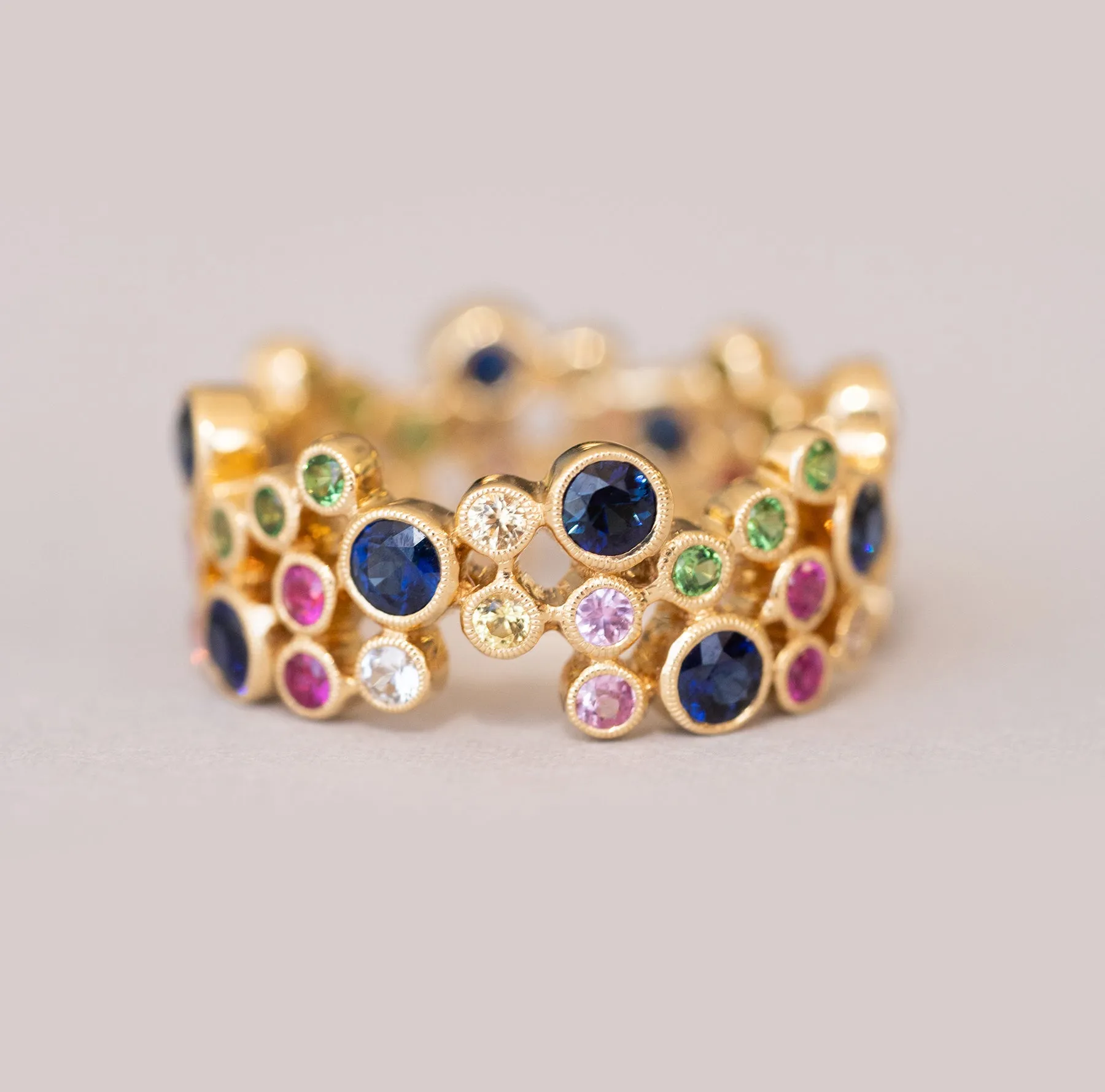 Multi Color Bubble Ring