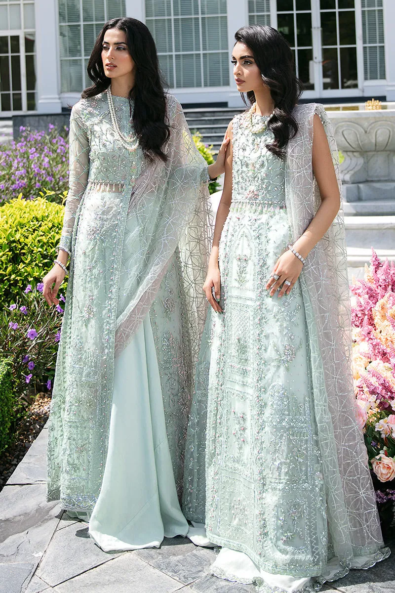Natalie TDL22-02 | Mushq Serendipity Trousseau De Luxe 2022 Luxury Wedding Collection | Embroidered Net Suits