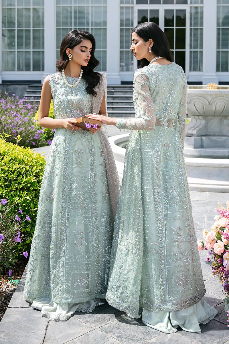 Natalie TDL22-02 | Mushq Serendipity Trousseau De Luxe 2022 Luxury Wedding Collection | Embroidered Net Suits