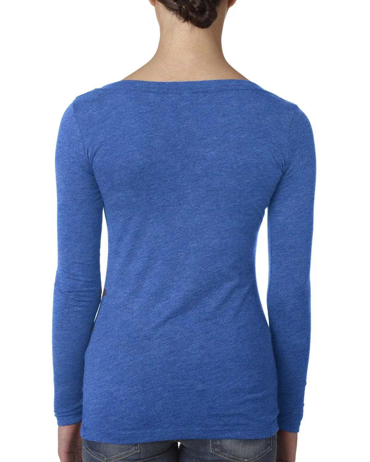 Next Level Ladies Triblend Long Sleeve Scoop Tee