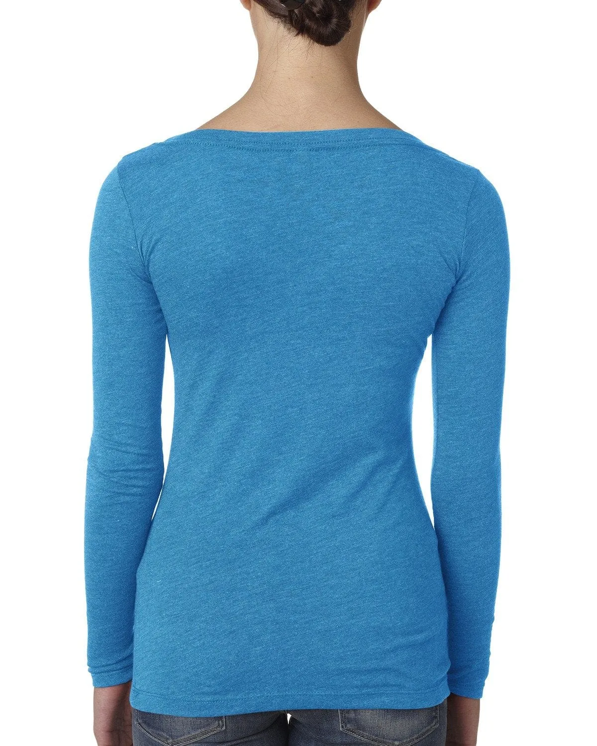 Next Level Ladies Triblend Long Sleeve Scoop Tee