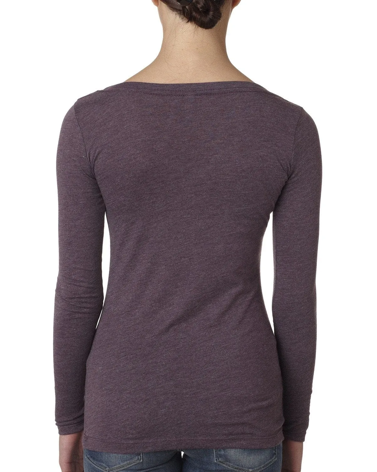 Next Level Ladies Triblend Long Sleeve Scoop Tee