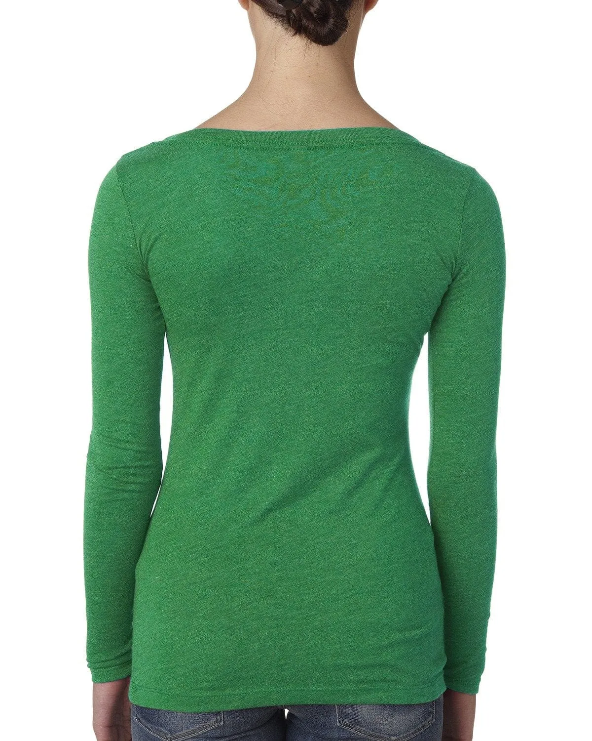 Next Level Ladies Triblend Long Sleeve Scoop Tee