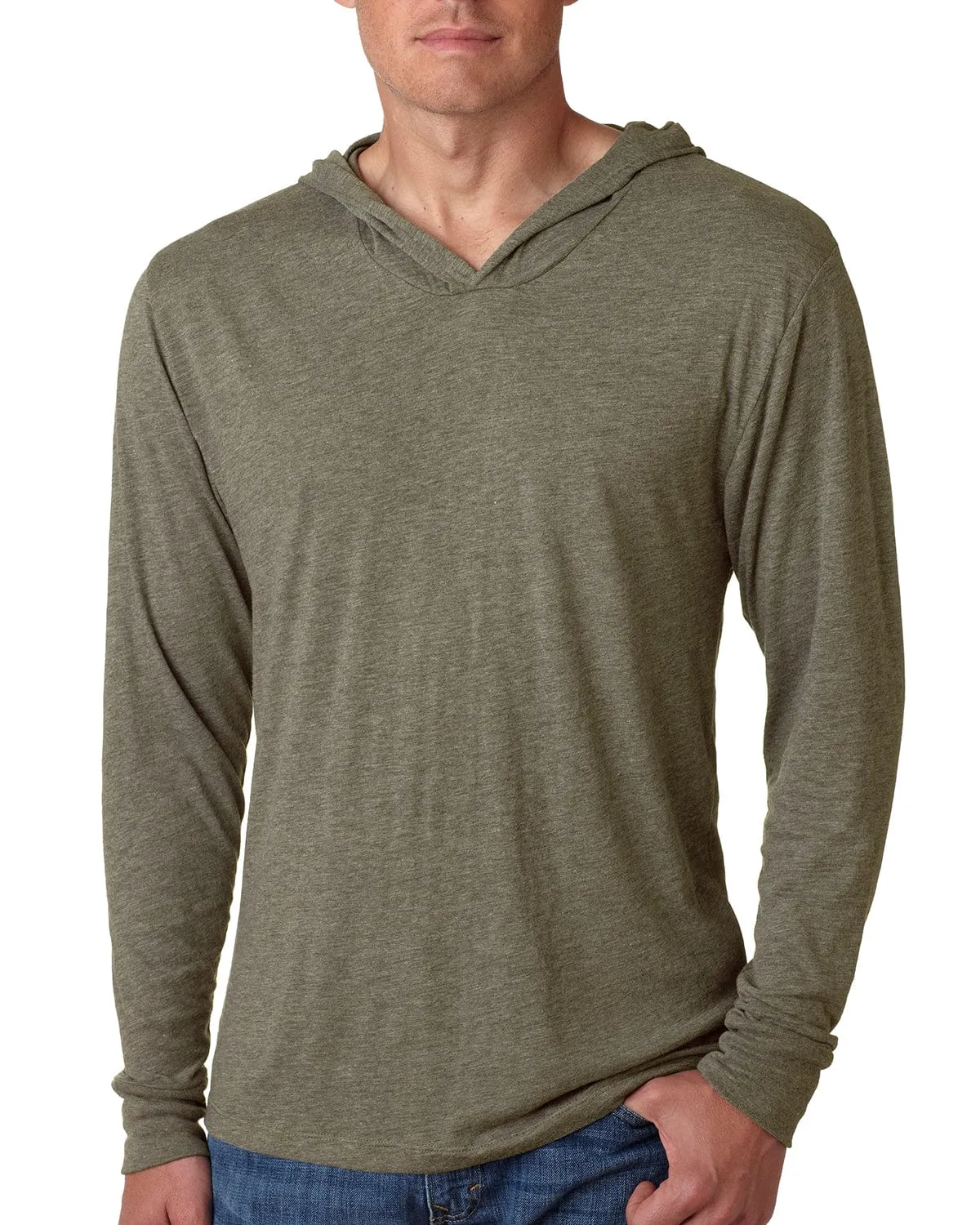 Next Level Unisex Triblend Long Sleeve Hoodie