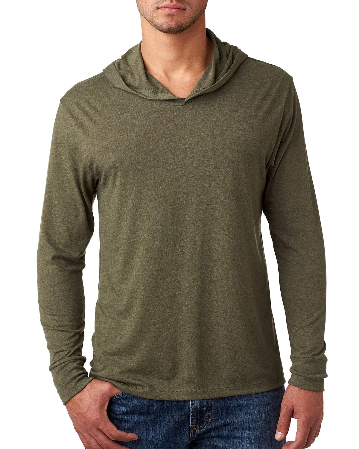Next Level Unisex Triblend Long Sleeve Hoodie