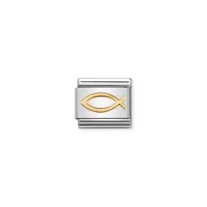 Nomination Composable Link Ichthus, 18K Gold