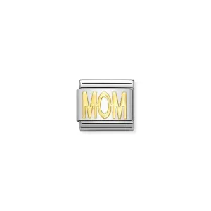 Nomination Composable Link Mom, 18K Gold