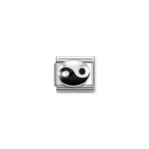 Nomination Composable Link Tao, Silver & Enamel