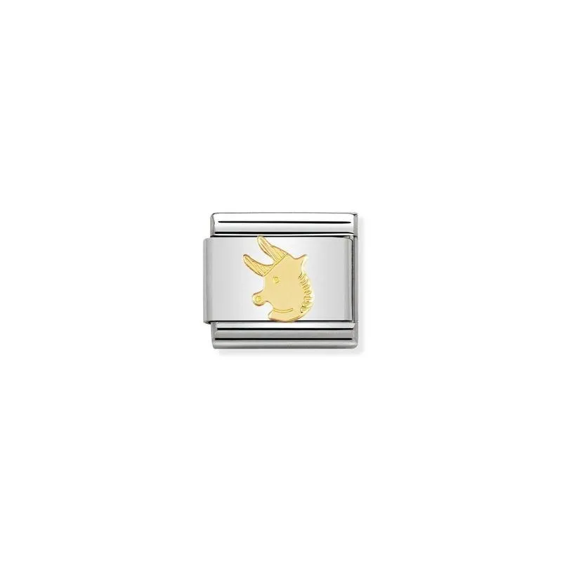 Nomination Composable Link Taurus, 18K Gold