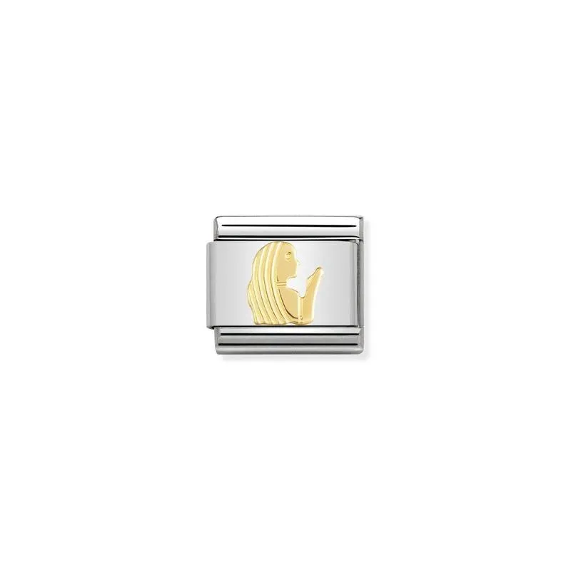 Nomination Composable Link Virgo, 18K Gold