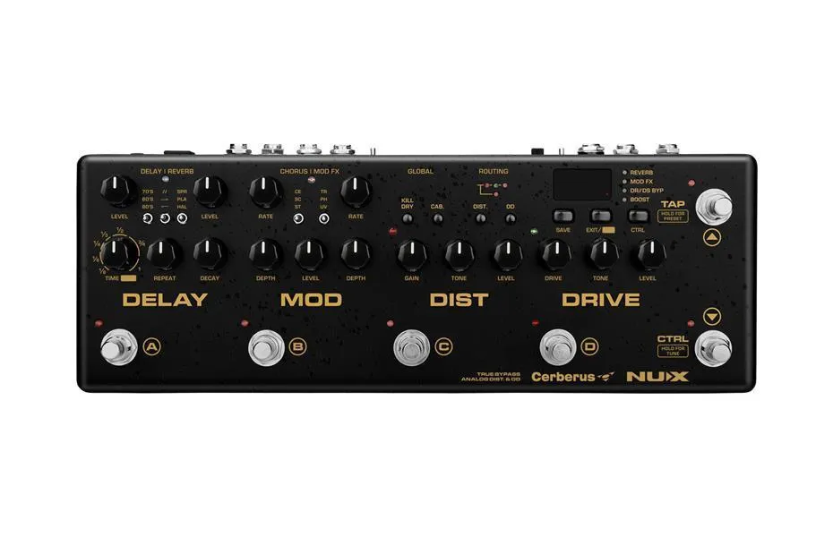 NUX Multi-Function Effect Pedal - CERBERUS