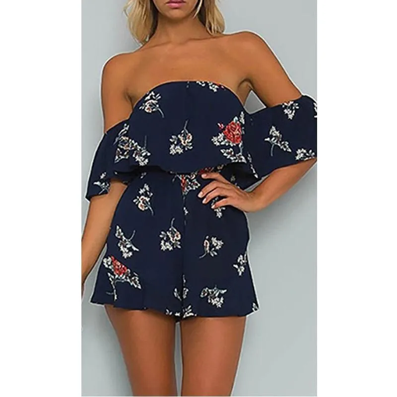 Off Shoulder Romper