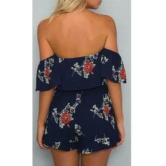 Off Shoulder Romper