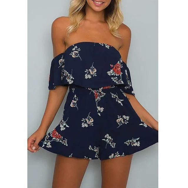 Off Shoulder Romper