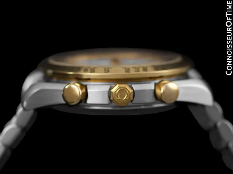 Omega Speedmaster Automatic Chronograph Watch - Stainless Steel & Solid 18K Gold