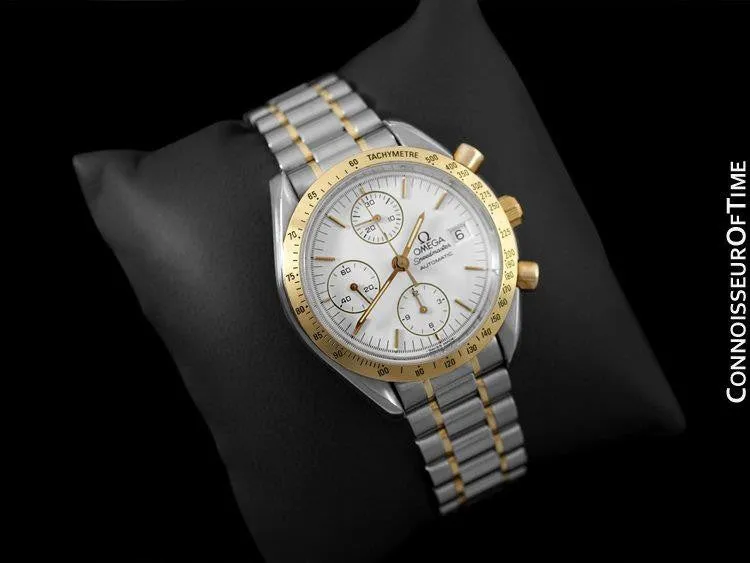 Omega Speedmaster Automatic Chronograph Watch - Stainless Steel & Solid 18K Gold
