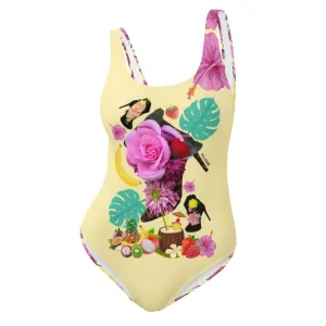 One-Piece Swimsuit 'Jungle Fashion'
