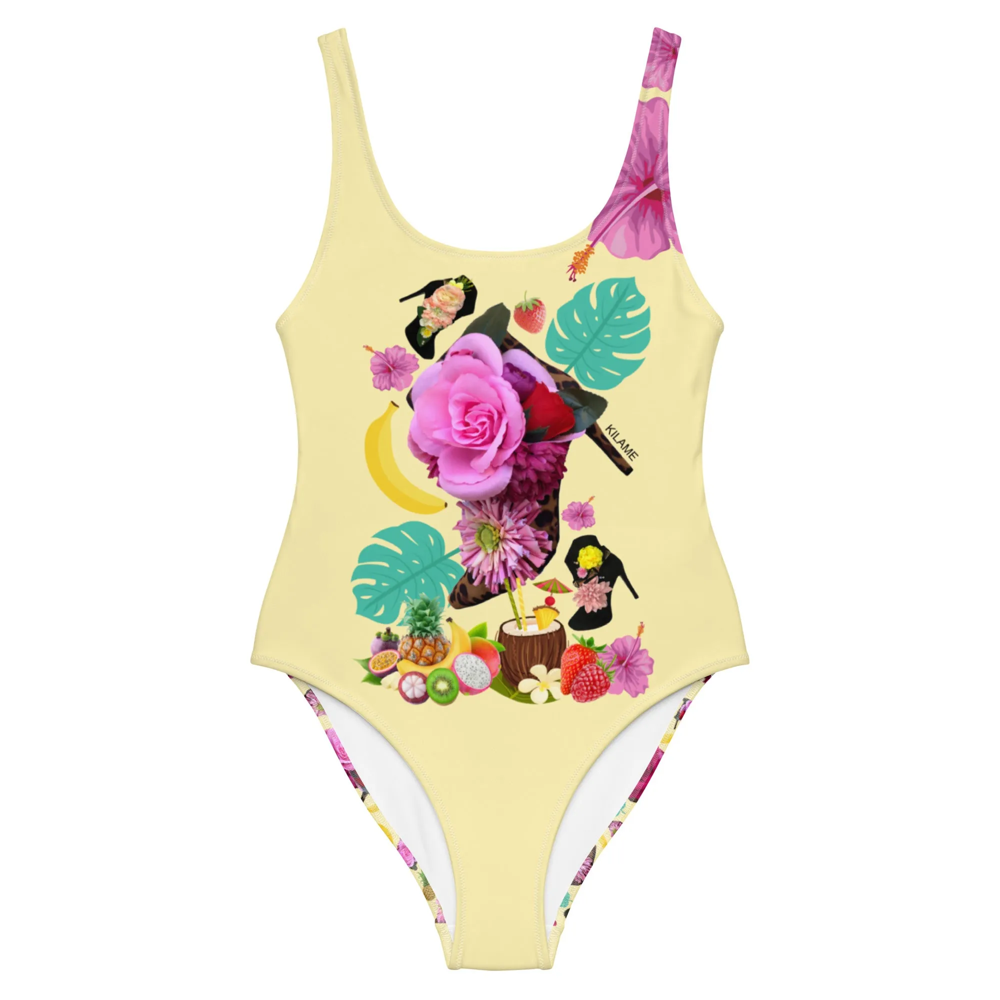 One-Piece Swimsuit 'Jungle Fashion'