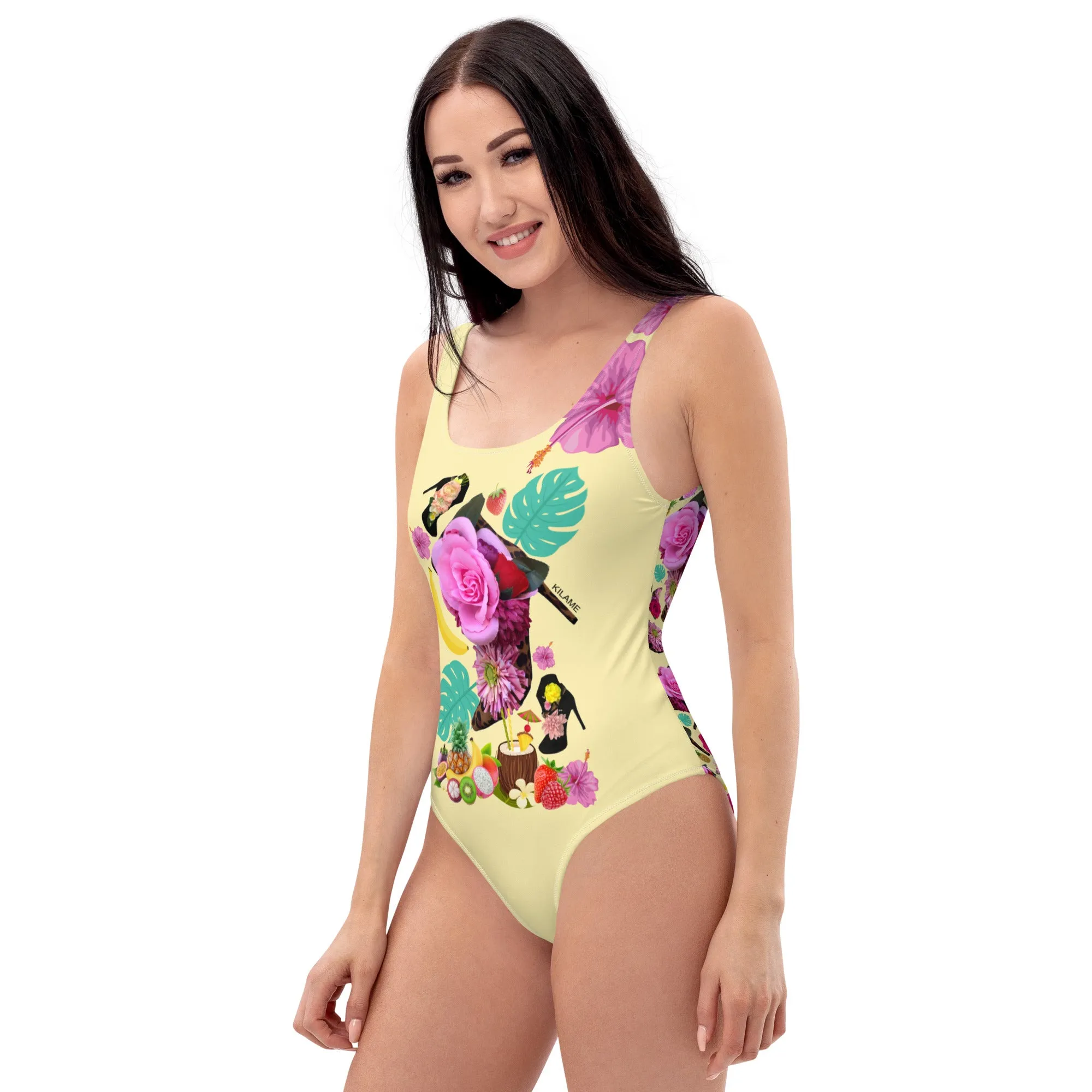 One-Piece Swimsuit 'Jungle Fashion'