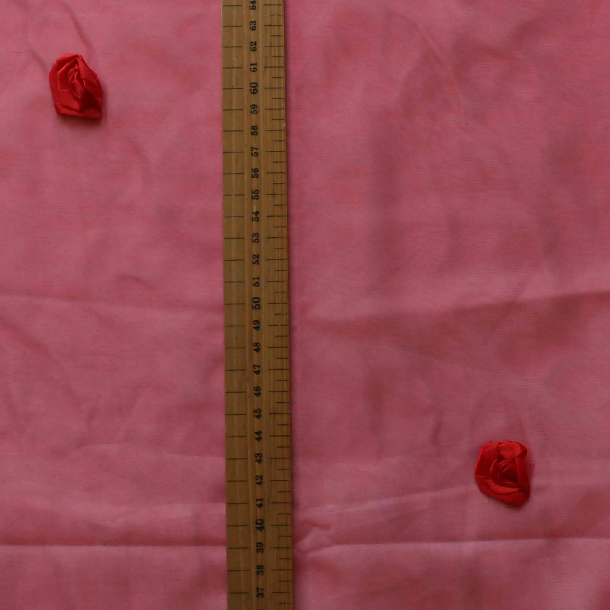Organza Fabric - Red, blue and purple