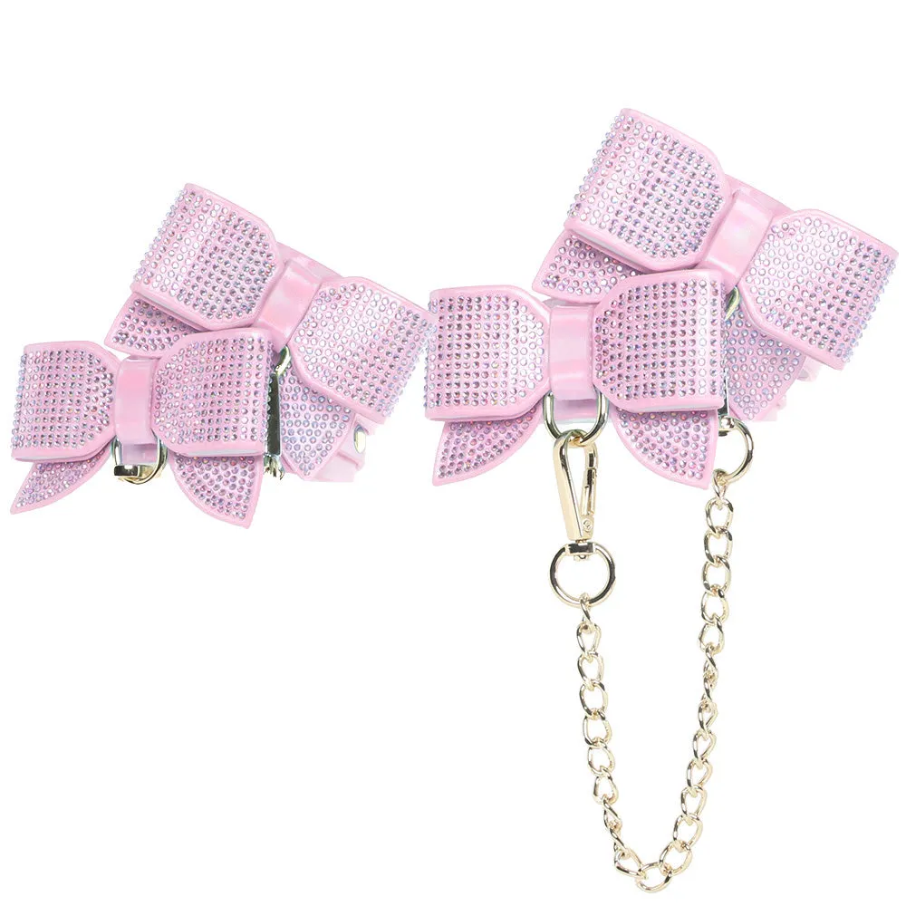Ouch! Paris Collection Bondage Kit with Bag in Pink