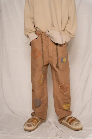P68 Military Hemp/Organic Cotton Embroidered Taos Sand Storm
