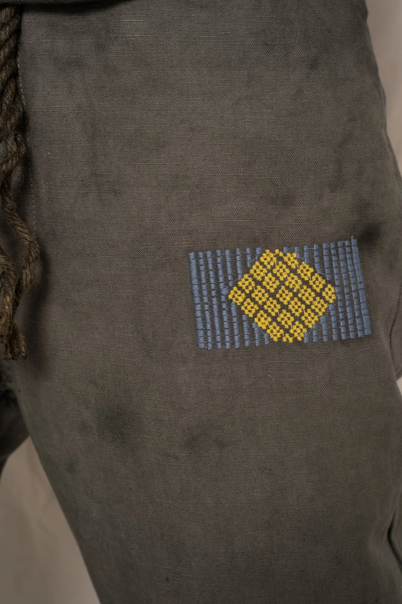 P68 Military Hemp/Organic Cotton Embroidered Taos Swiss Army