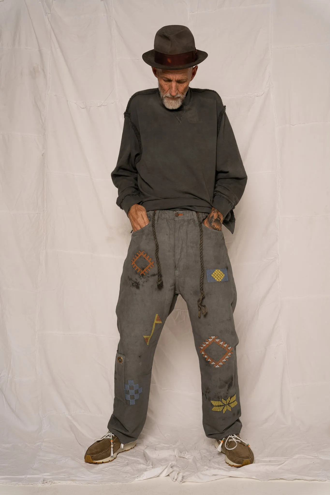 P68 Military Hemp/Organic Cotton Embroidered Taos Swiss Army