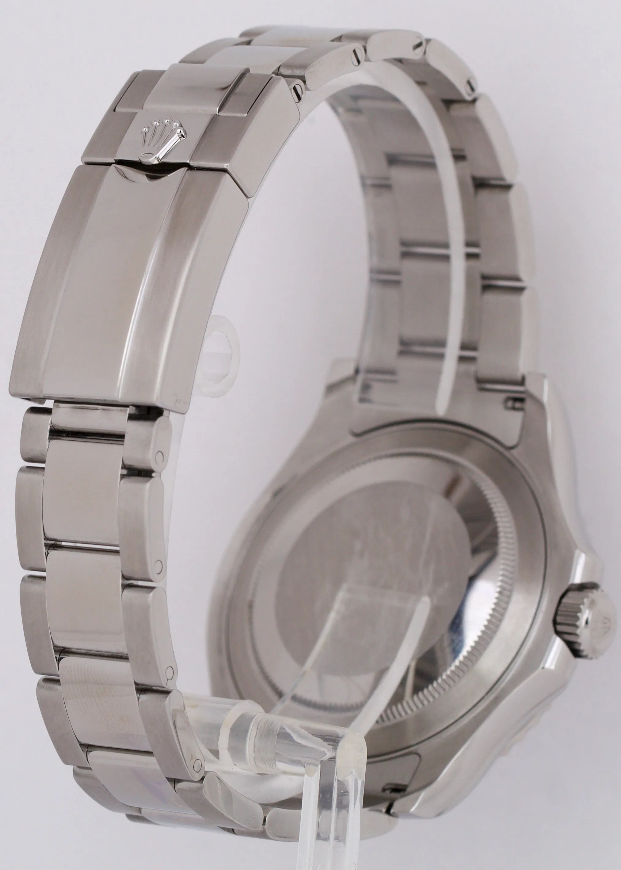 PAPERS Rolex Yacht-Master Rhodium Stainless Steel Platinum Date 40mm 116622 B P