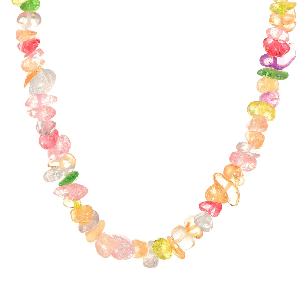 Pastel Beaded Necklace