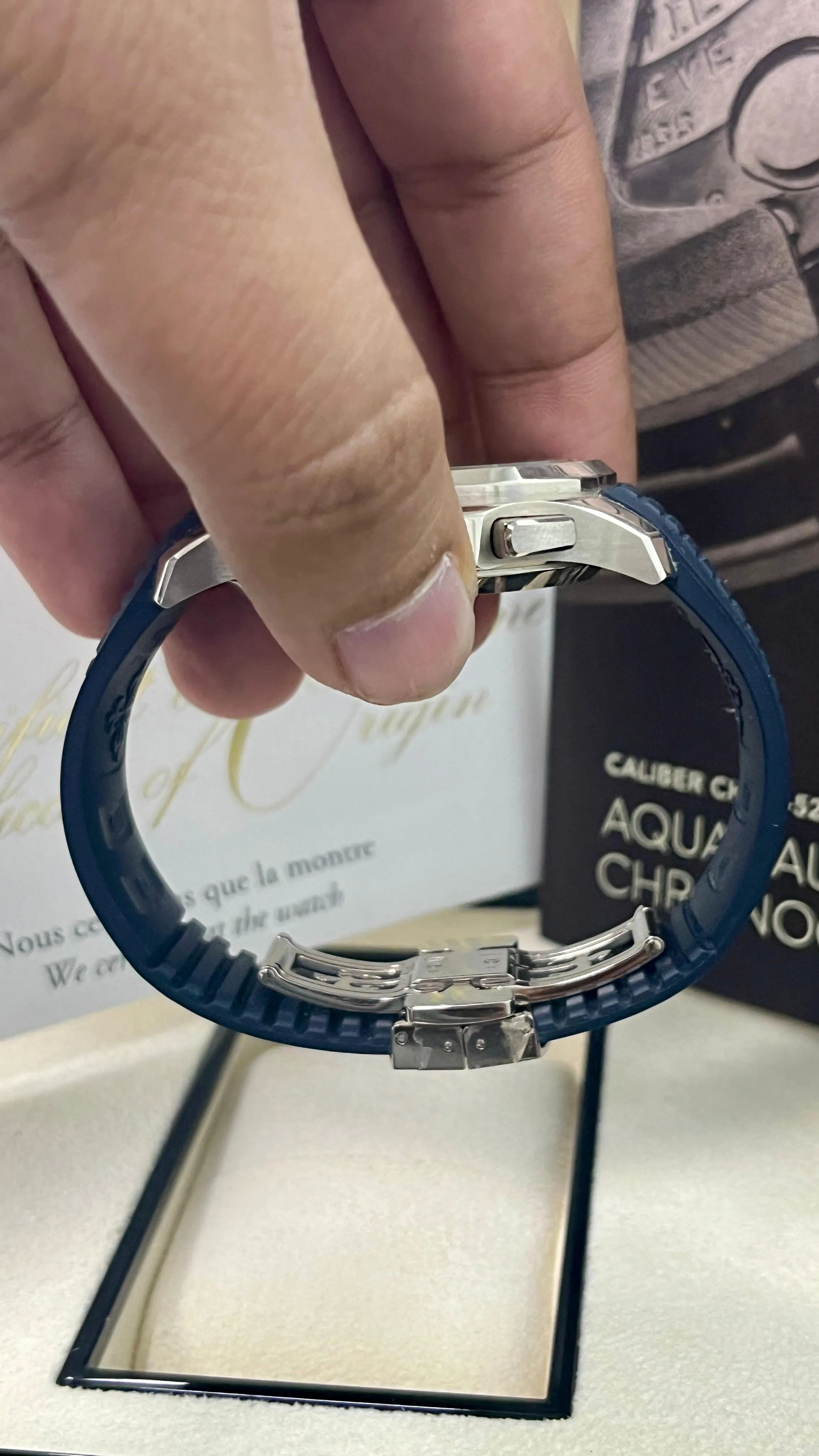 Patek Philippe Aquanaut Chronograph 5968G-001 Blue Dial (2021)
