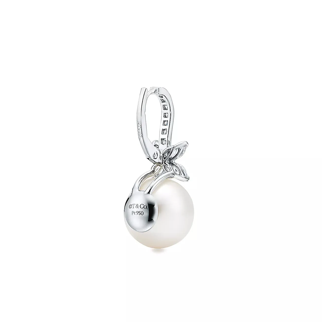 Pearl and Diamond Earrings